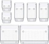7Pcs Acrylic Drawer Storage Organiser